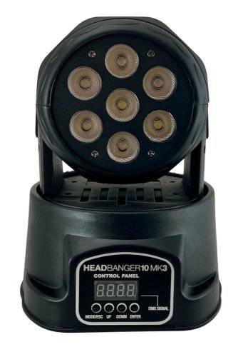 Stagg SLI MHW HB10-0, 7x10W RGBW, DMX, otočná hlavice