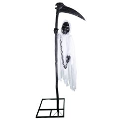 Halloween smrtka s kosou, 180 cm 