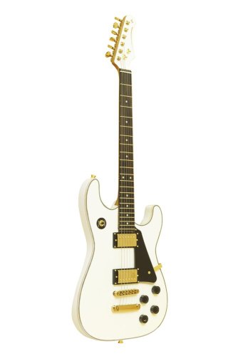 Stagg 30TH LEGACY WH, elektrická kytara, bílá