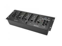 Omnitronic PM-444Pi, 4-kanálový mixážní pult s MP3/BT přehrávačem a USB rozhraním
