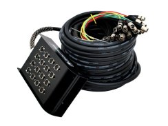 Omnitronic multicore kabel se stageboxem 12IN/4OUT XLR, 30 m