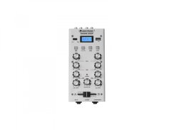 Omnitronic GNOME-202P, 2-kanálový, USB, MP3, Bluetooth, stříbrný