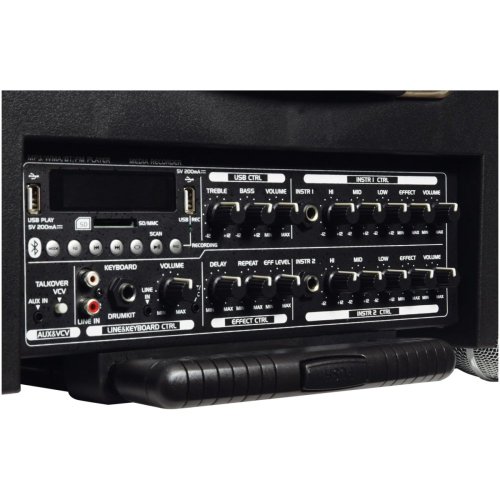 QTX DELTA-200, mobilní 12" zvukový systém, 200W