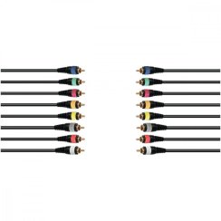 Snake kabel 8x RCA - 8x RCA, 15 m