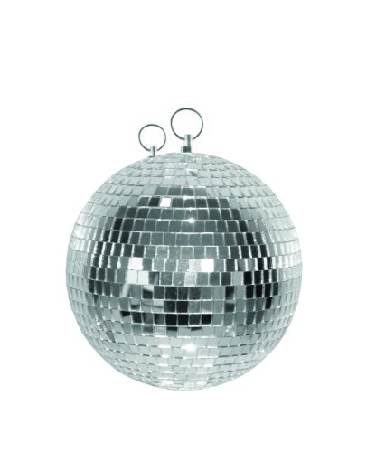 Zrcadlová koule 30 cm, stříbrná