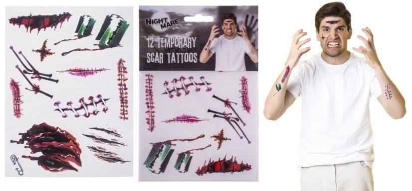 12 Halloween tetování