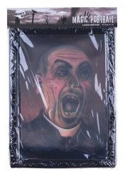 Halloween fotorámeček hologram kněz