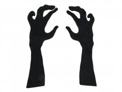 Halloween silueta rukou, 40cm