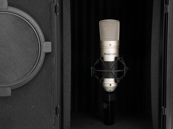 Omnitronic MIB-01, izolační box pro mikrofon