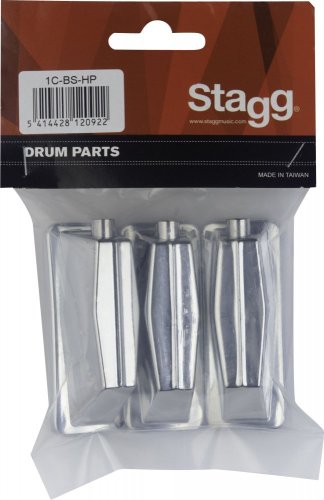 Stagg 1C-BS-HP, mušle pro basový buben, 3ks