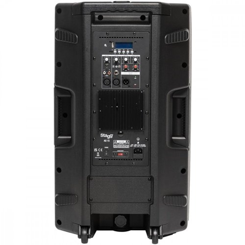 Stagg AS15, aktivní 15" reprobox MP3/BT/USB/TWS, 200W