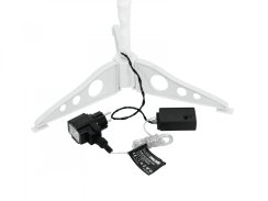Stromek s LED diodami, výška 80 cm, studená bílá