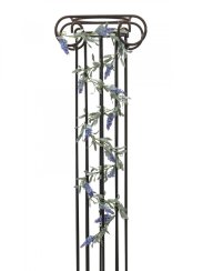 Kvetoucí girlanda, modrá, 180 cm