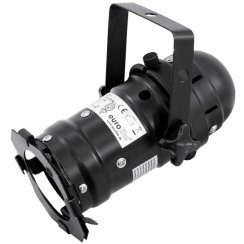 Eurolite LED PAR-16 spot černý, 1x3W LED, 3200K - použito (51913555)