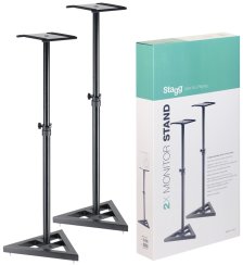 Stagg SMOS-10 SET, stojany pro studio monitory, cena za pár Stagg SMOS-10 SET, stojany pro studio monitory, cena za pár