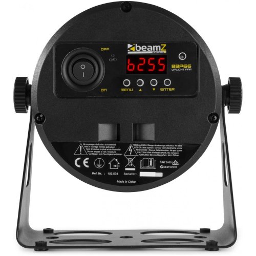 BeamZ Professional BBP66 LED reflektor na baterie, 6x 6W QCL - použito (SK150594)