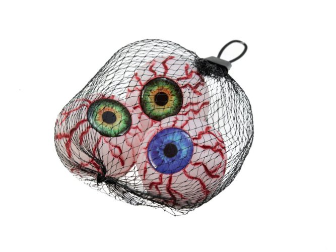 Halloween oční bulvy, 5cm, 4x