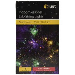 Lyyt 200TS-MC 200 LED String Lights with Timer Control MC