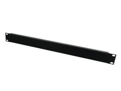 OMNITRONIC Přední panel zaslepovací ve tvaru Z-19U, ocel, černá 1U