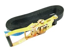 Pás vázací S800 se západkou, 8m, 50mm, černý Pás vázací S800 se západkou, 8m, 50mm, černý