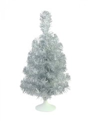 Umělý vánoční stromek stolní jedlička stříbrná, 45 cm - rozbaleno (83500282) Umělý vánoční stromek stolní jedlička stříbrná, 45 cm - rozbaleno (83500282)