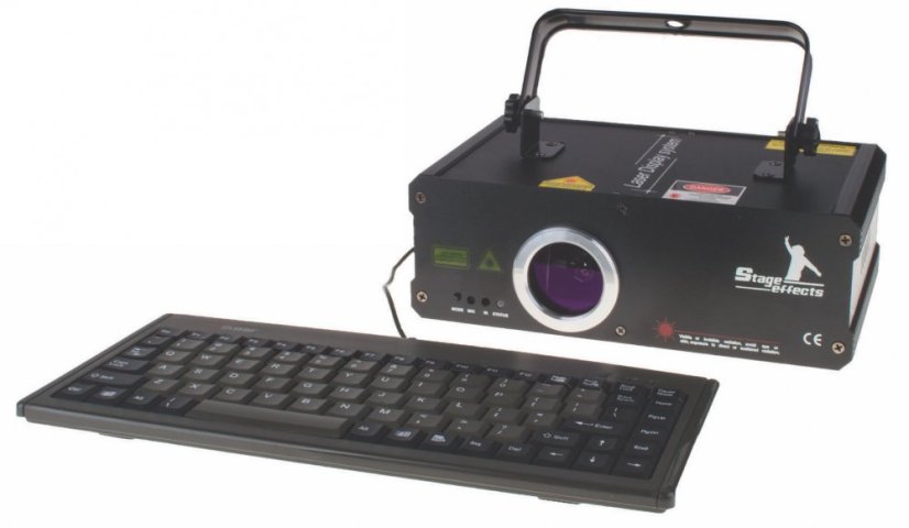 KEYBOARD LASER 500MW RGB