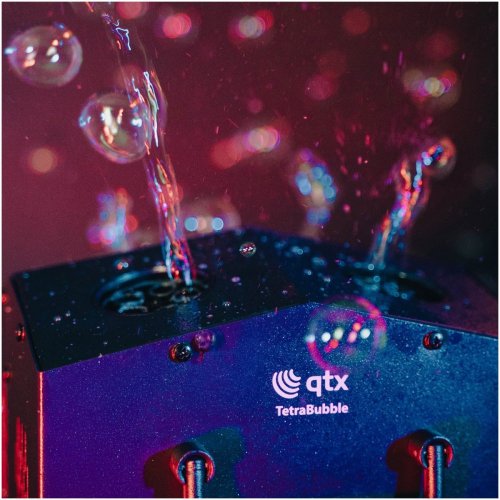 QTX Tetra Bubble, výkonný Quad-output výrobník bublin