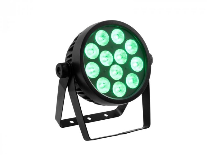 Eurolite LED 4C-12 Silent Slim reflektor, 12x 8W QCL LED, DMX
