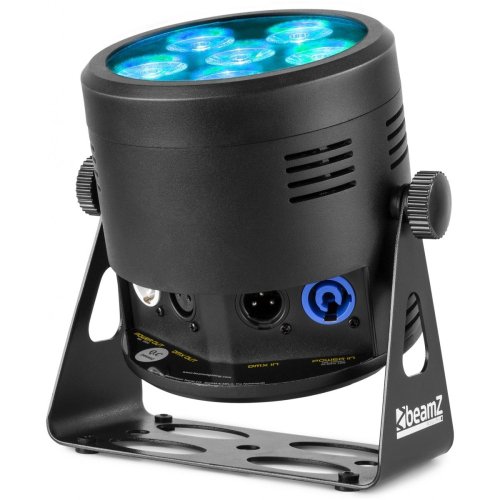 BeamZ Professional BBP66 LED reflektor na baterie, 6x 6W QCL - použito (SK150594)