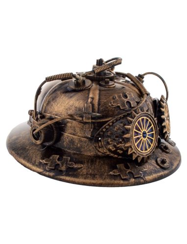 Steampunk přilba