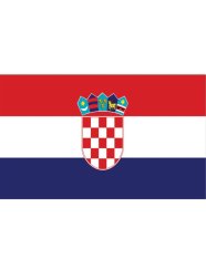 Vlajka Chorvatsko