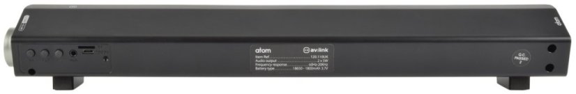 AV:link Atom, nabíjecí mini soundbar, Bluetooth, 10W