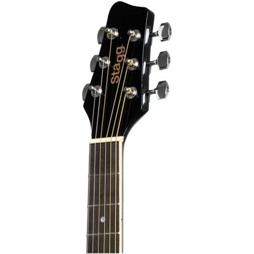 Stagg SA20D LH-BK, akustická kytara typu Dreadnought, levoruká - použito (25024978)