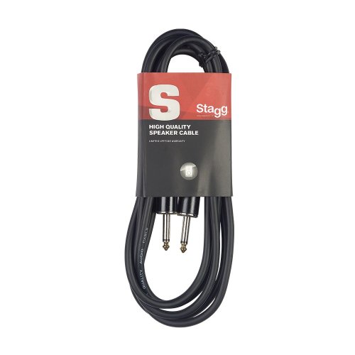Stagg SSP15PP25, kabel reproduktorový, JACK/JACK, 15m