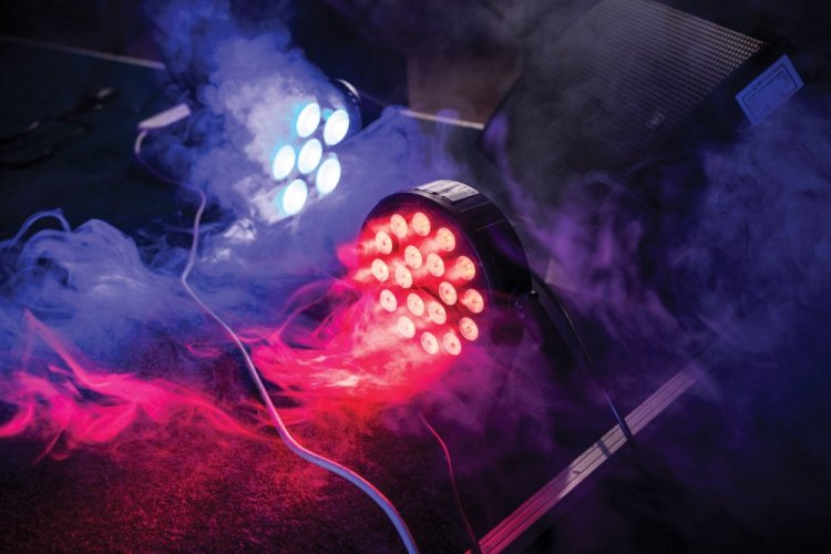 QTX PAR100 Výkonný PAR 3v1, 18x 1,5W RGB LED