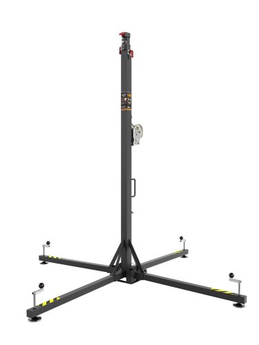 VMB TE-06 teleskopická věž TOWERLIFT, 500cm, 100kg, černá