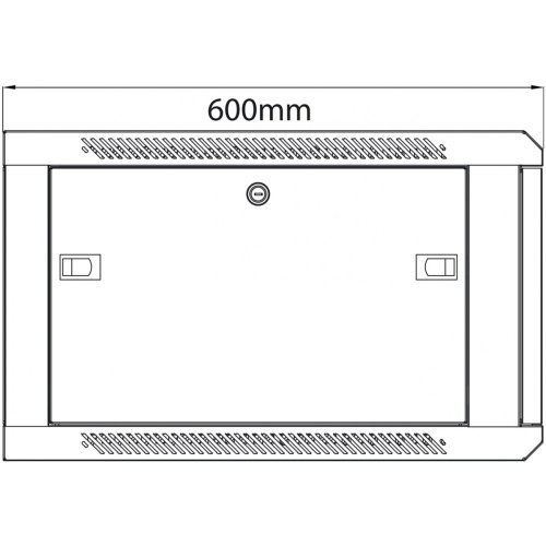 Adastra RC6U600, 19" Racková skříň, 6U, hloubka 600 mm