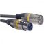 Stagg SMC1 YW, mikrofonní kabel XLR/XLR, 1m, žluté kroužky