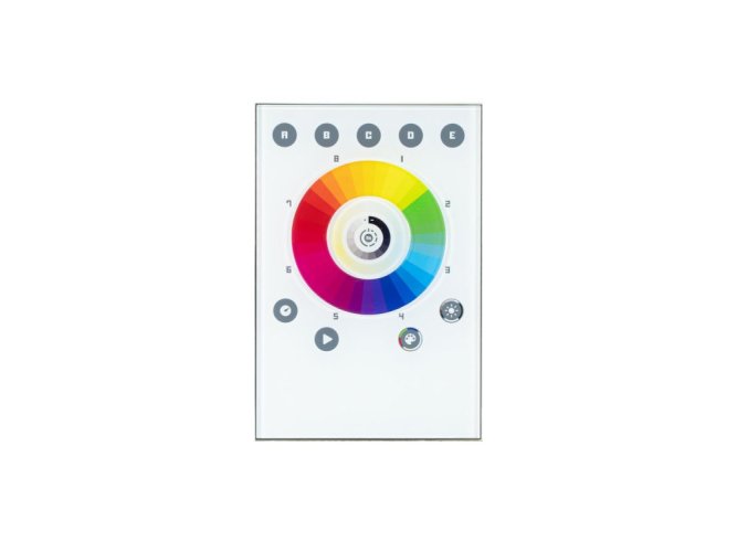 Eurolite TOUCH-512, nástěnný DMX ovladač, bílý