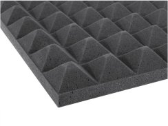 Akustická pěna, pyramidy 50 mm, 50x50 cm, min odběr 2ks! Akustická pěna, pyramidy 50 mm, 50x50 cm, min odběr 2ks!