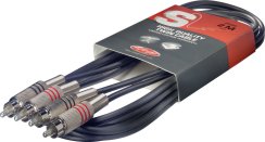 Stagg STC6C, kabel 2X RCA/2X RCA, 6m Stagg STC6C, kabel 2X RCA/2X RCA, 6m