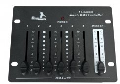 DMX-100, DMX ovladač, 6 kanálů