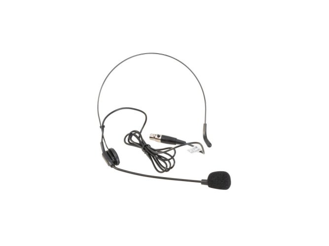 Omnitronic UHF E-FLEX, náhlavní mikrofon, mini XLR