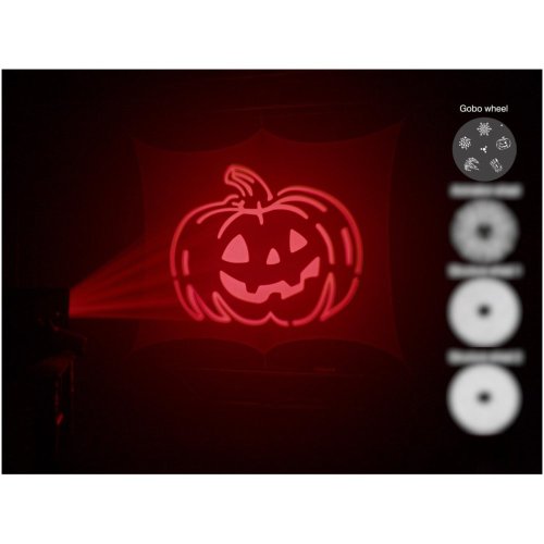 Eurolite LED EVO-120 QCL, multiefektový projektor