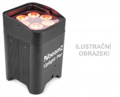 BeamZ Uplight PAR64 Battery 6x 12W RGBAW+UV - rozbaleno (SK150592)