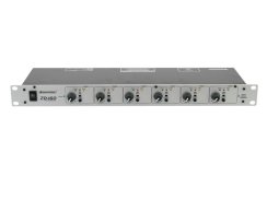Omnitronic ZD-160, zónový distributor, stříbrný