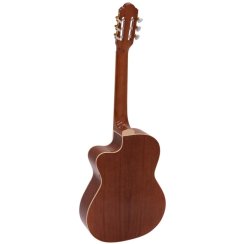 Dimavery CN-600, elektroakustická klasická kytara 4/4, přírodní