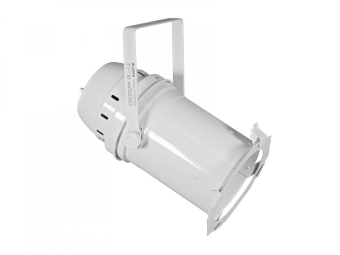 EUROLITE LED PAR-64 COB 3000K, 100W Zoom, bílý