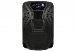 QTX BUSKER-15 mobilní 15" řečnický a zvukový systém MP3/FM/BT/VHF, AKKU, 100W