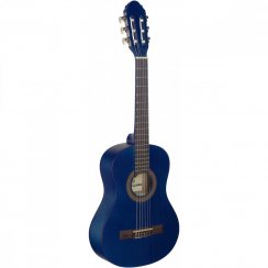 Stagg C410 M BLUE, klasická kytara 1/2, modrá